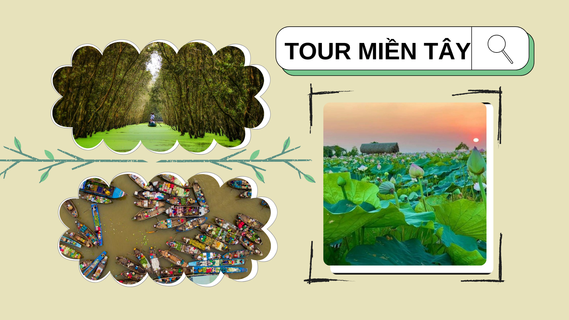 Tour miền tây mùa nước nổi và các địa điểm nên thử đến một lần 