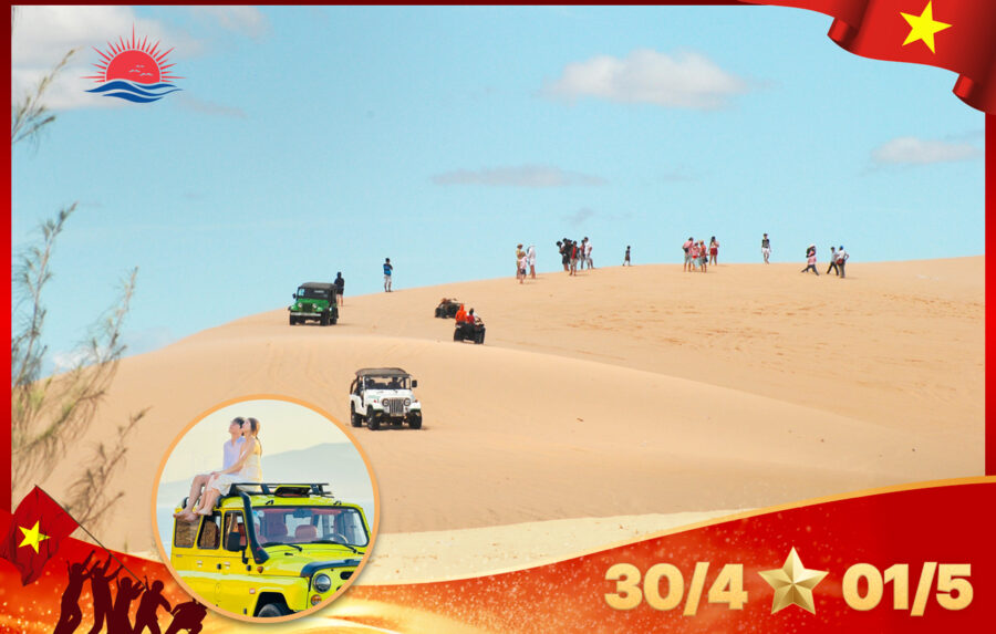 TOUR MŨI NÉ 2N1Đ: THIÊN ĐƯỜNG CÁT NẮNG BIỂN XANH