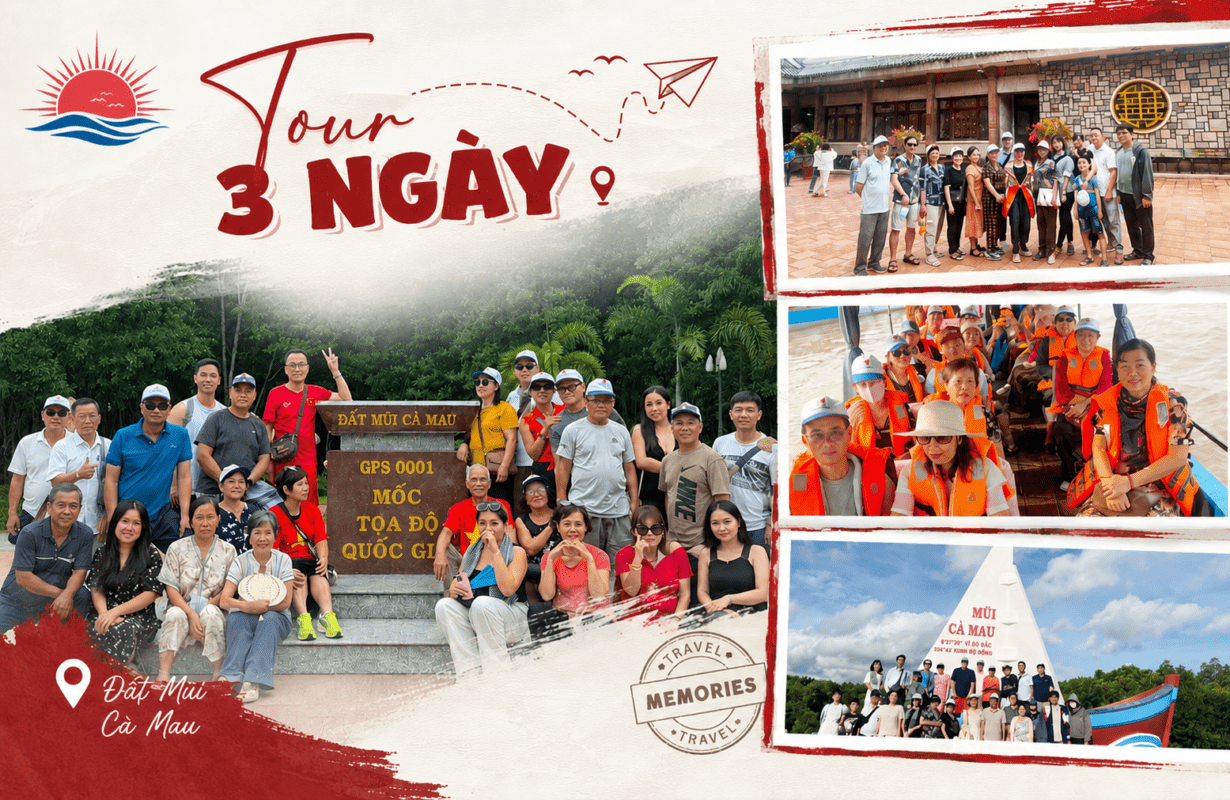 TOUR KHỞI HÀNH TỪ CẦN THƠ – CHÂU ĐỐC – CÀ MAU – BẠC LIÊU – SÓC TRĂNG – CẦN THƠ 3N2Đ
