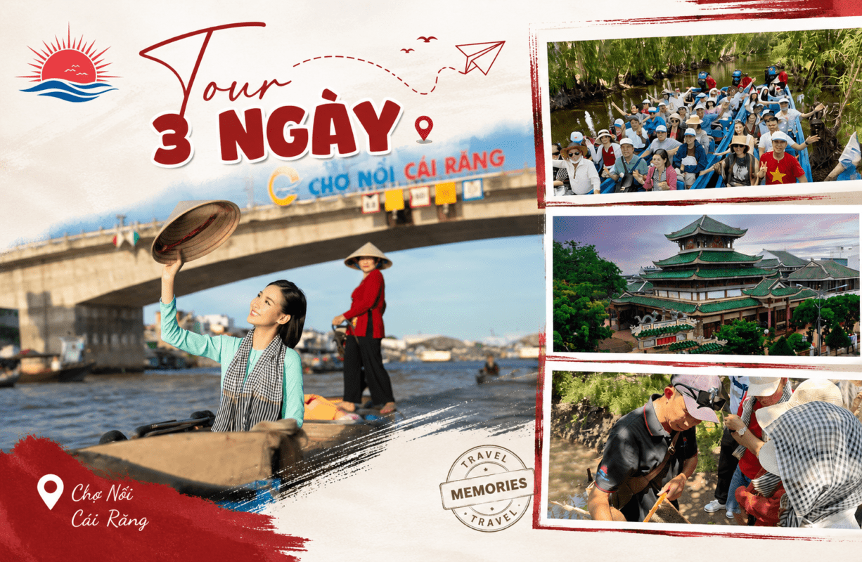 TOUR VIP MIỀN TÂY 14: SGN – MỸ THO – BẾN TRE – CẦN THƠ – VƯỜN TRÁI CÂY – CĂN NHÀ MÀU TÍM – CHÂU ĐỐC – MIẾU BÀ – RỪNG TRÀM TRÀ SƯ 3 NGÀY 2 ĐÊM. KS 3 SAO
