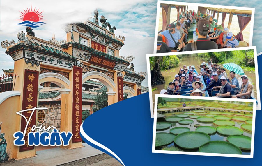 TOUR CHÂU ĐỐC 01: SÀI GÒN – ĐỒNG THÁP - CHÂU ĐỐC - MIẾU BÀ CHÚA XỨ - RỪNG TRÀM TRÀ SƯ - NÚI CẤM 2N1Đ. KHÁCH SẠN 3 SAO