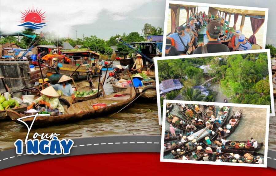 TOUR THAM QUAN CHỢ NỔI CÁI BÈ - CÙ LAO TÂN PHONG - VƯỜN TRÁI CÂY 1 NGÀY