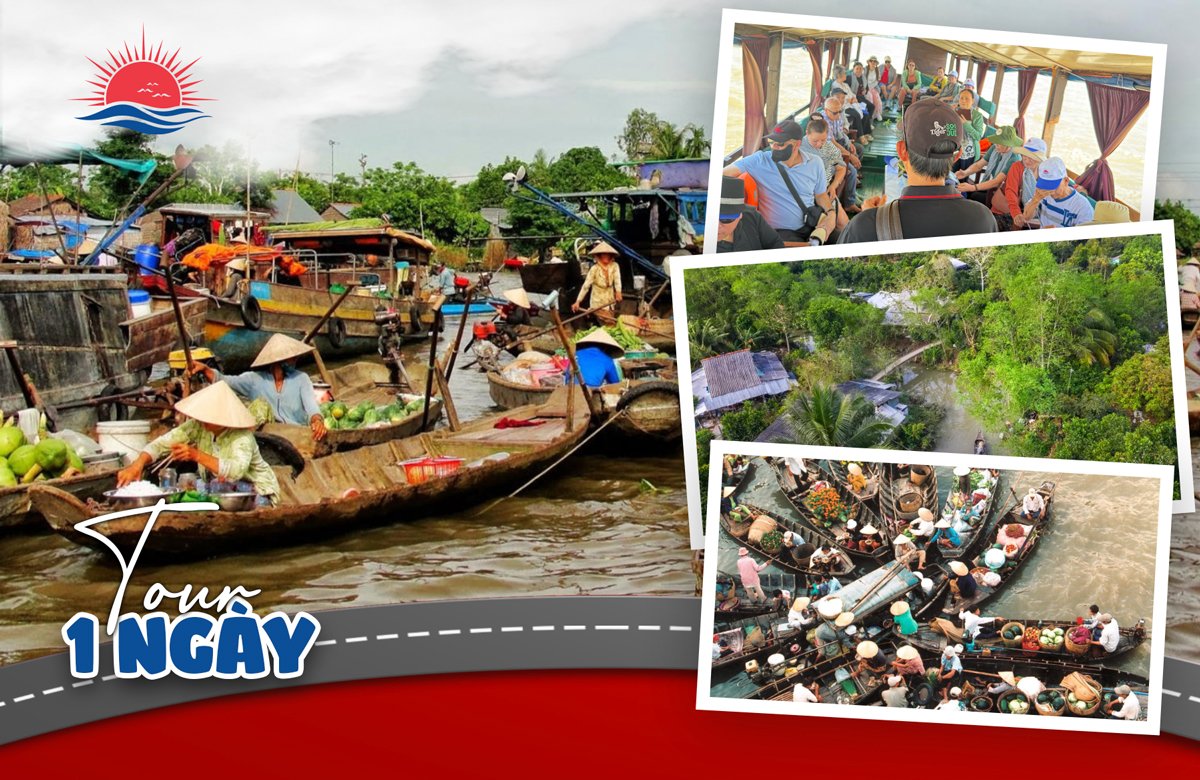 TOUR THAM QUAN CHỢ NỔI CÁI BÈ - CÙ LAO TÂN PHONG - VƯỜN TRÁI CÂY 1 NGÀY